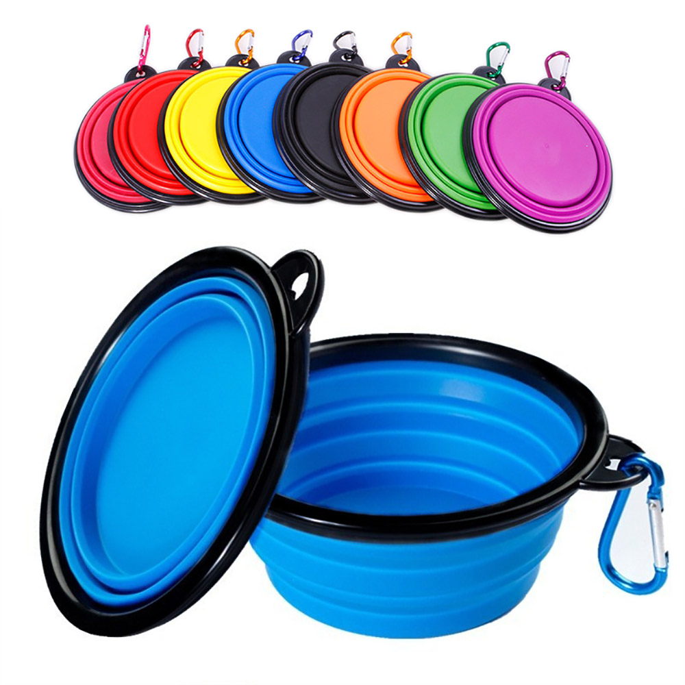 Pet Supplies Is Food - Collapsible Pet Silicone Dog Food Water