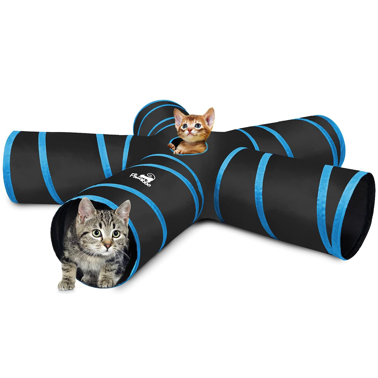 Cat Tunnel Toy - Pawaboo Cat Toys Cat Tunnel Tube