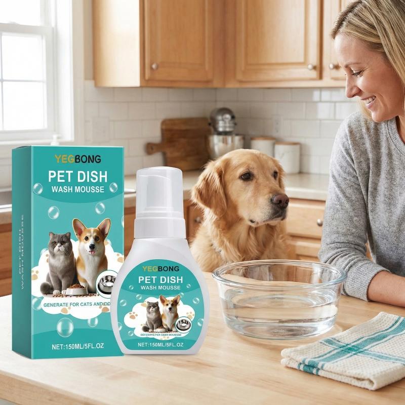 Pet Supplies Is Food - Pet Bowl Cleaner Mousse Cat Dog