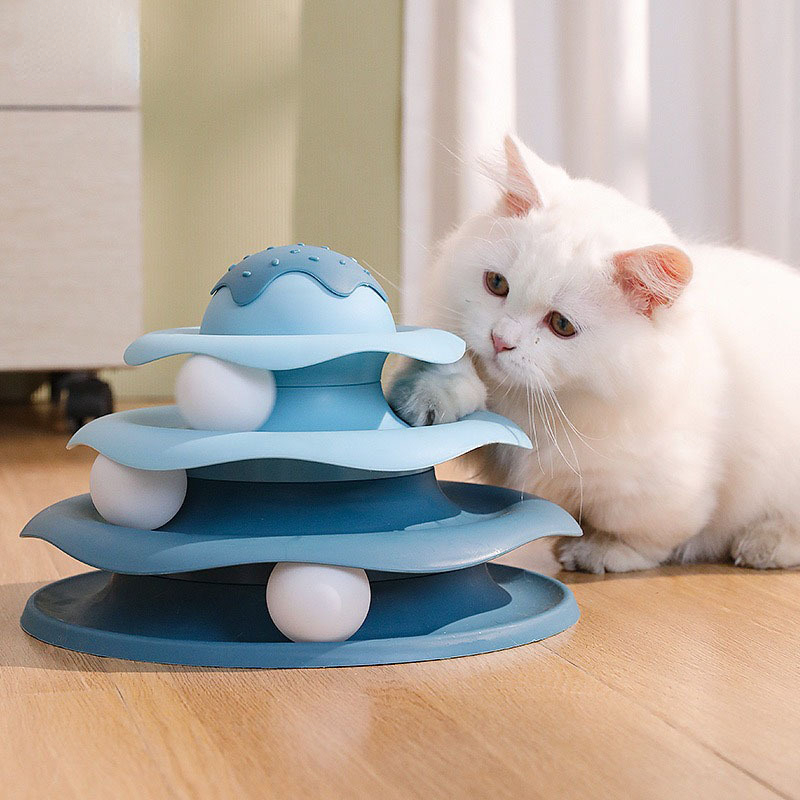 Ball Spinning Cat Toy Rotating - Cat Tunnel Toy 评论和价格