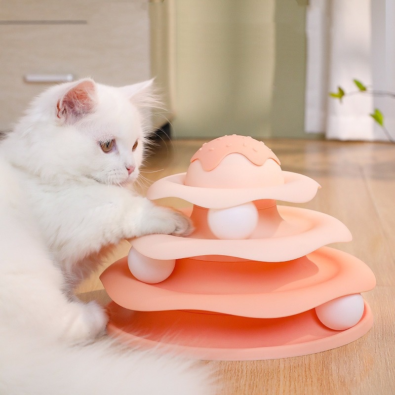 Ball Spinning Cat Toy Rotating - Cat Tunnel Toy 评论和价格