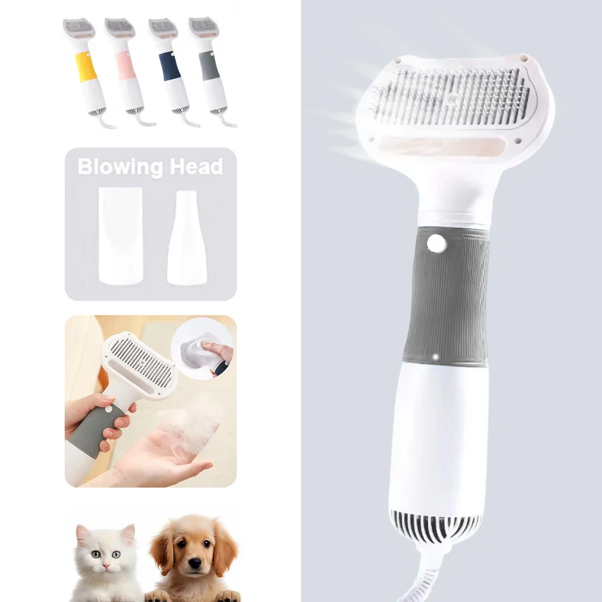 3 in 1 Dog's Dryer Pet Groomin - Pet Supplies Grooming Hours 评论和价格