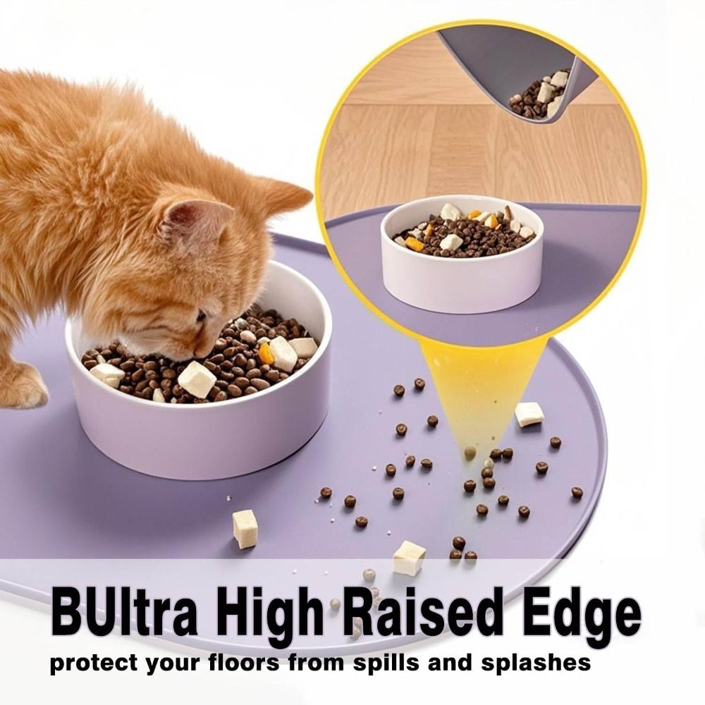 Durable Silicone Pet Food Mat  - Pet Supplies Is Food 评论和价格