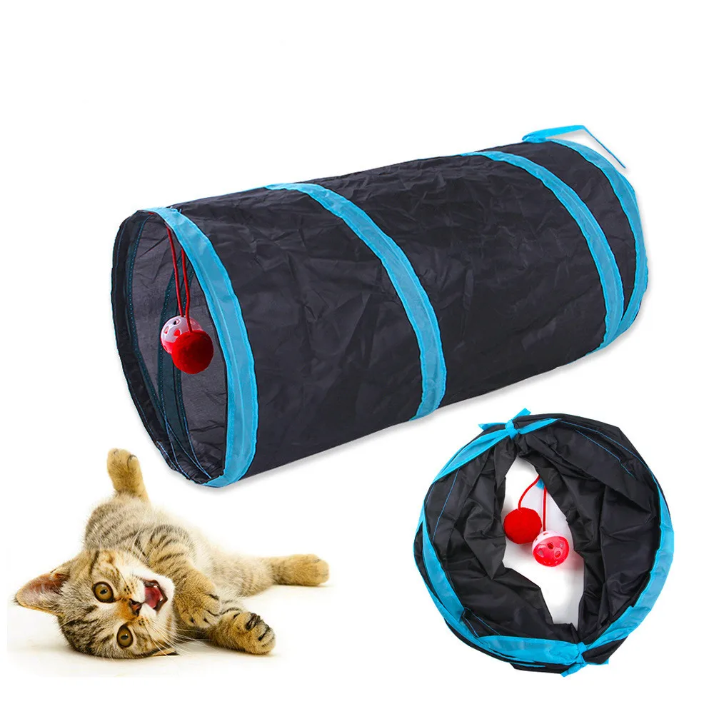 Cat Tunnel Foldable Cat Tunnel - Cat Tunnel Toy 评论和价格