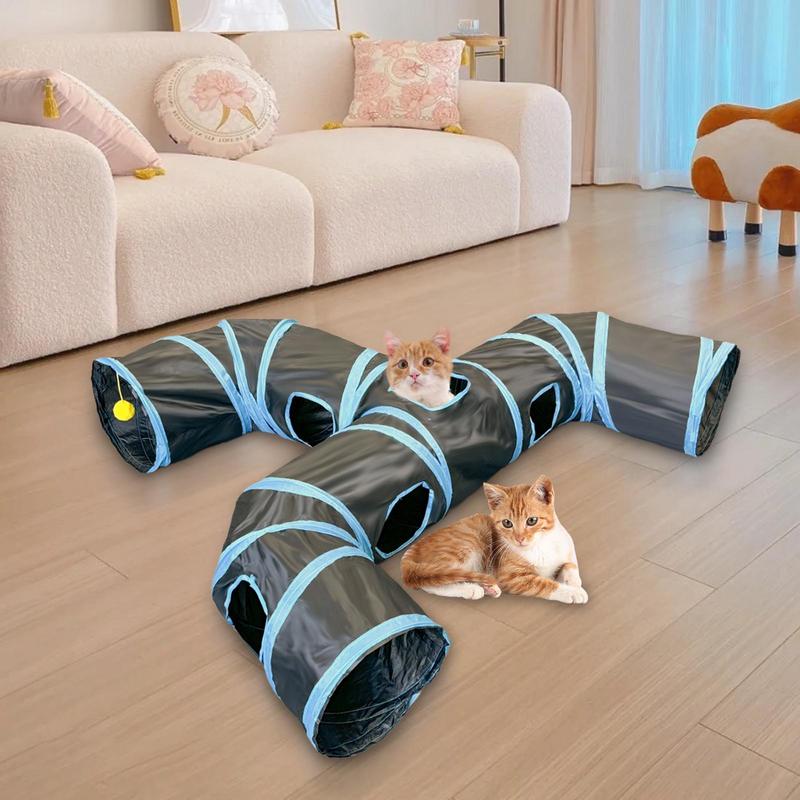 Cat Toy Tunnel Indoor Cat Hide - Cat Tunnel Toy 评论和价格