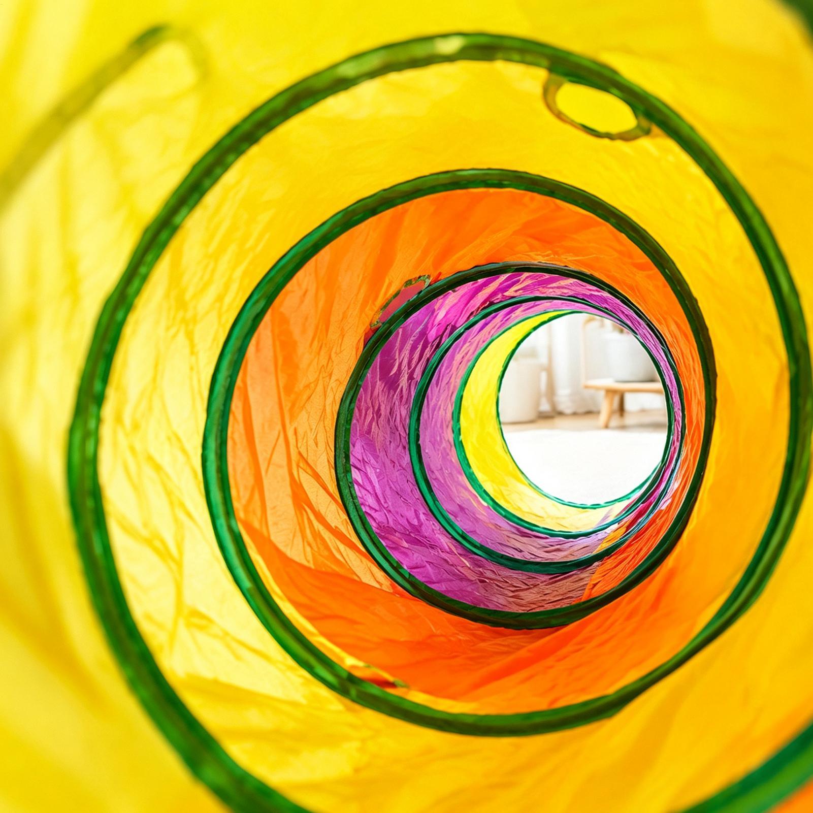 Cat Tunnel Rainbow Interactive - Cat Tunnel Toy 评论和价格