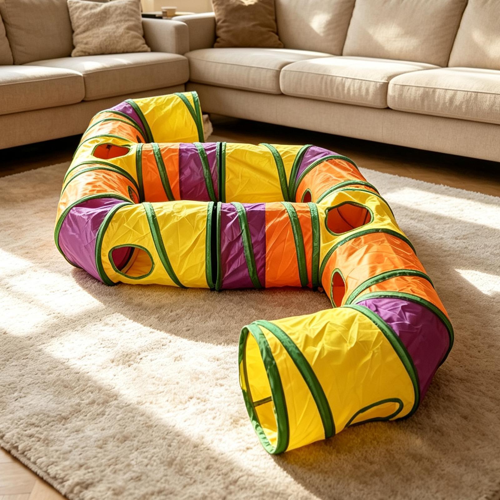 Cat Tunnel Rainbow Interactive - Cat Tunnel Toy 评论和价格