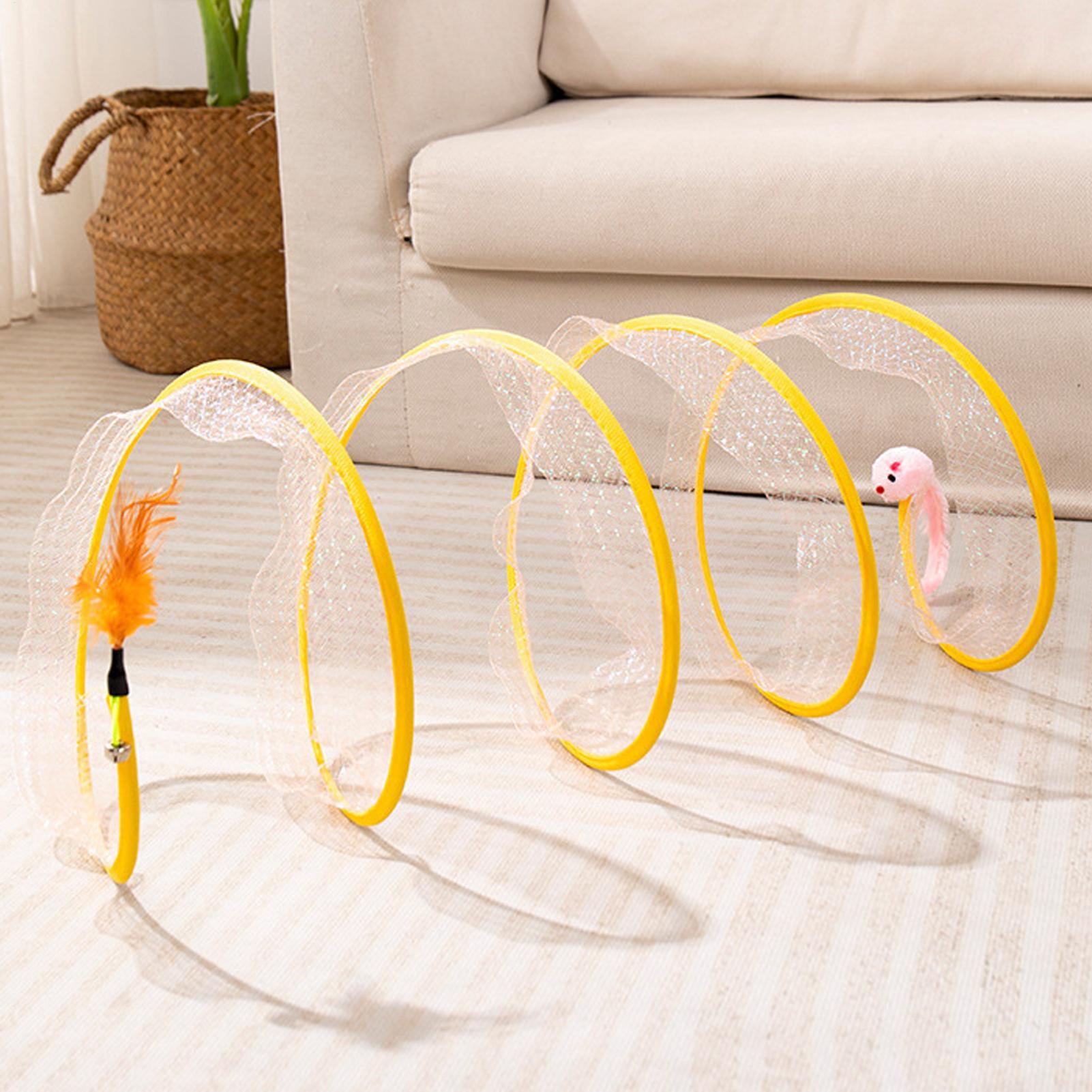 Cat Toy Tunnel Self Play Folda - Cat Tunnel Toy 评论和价格