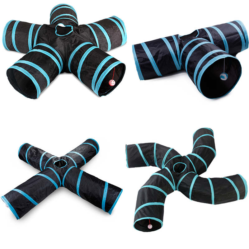 Indoor 2/3/4 5-way Collapsible - Cat Tunnel Toy 评论和价格