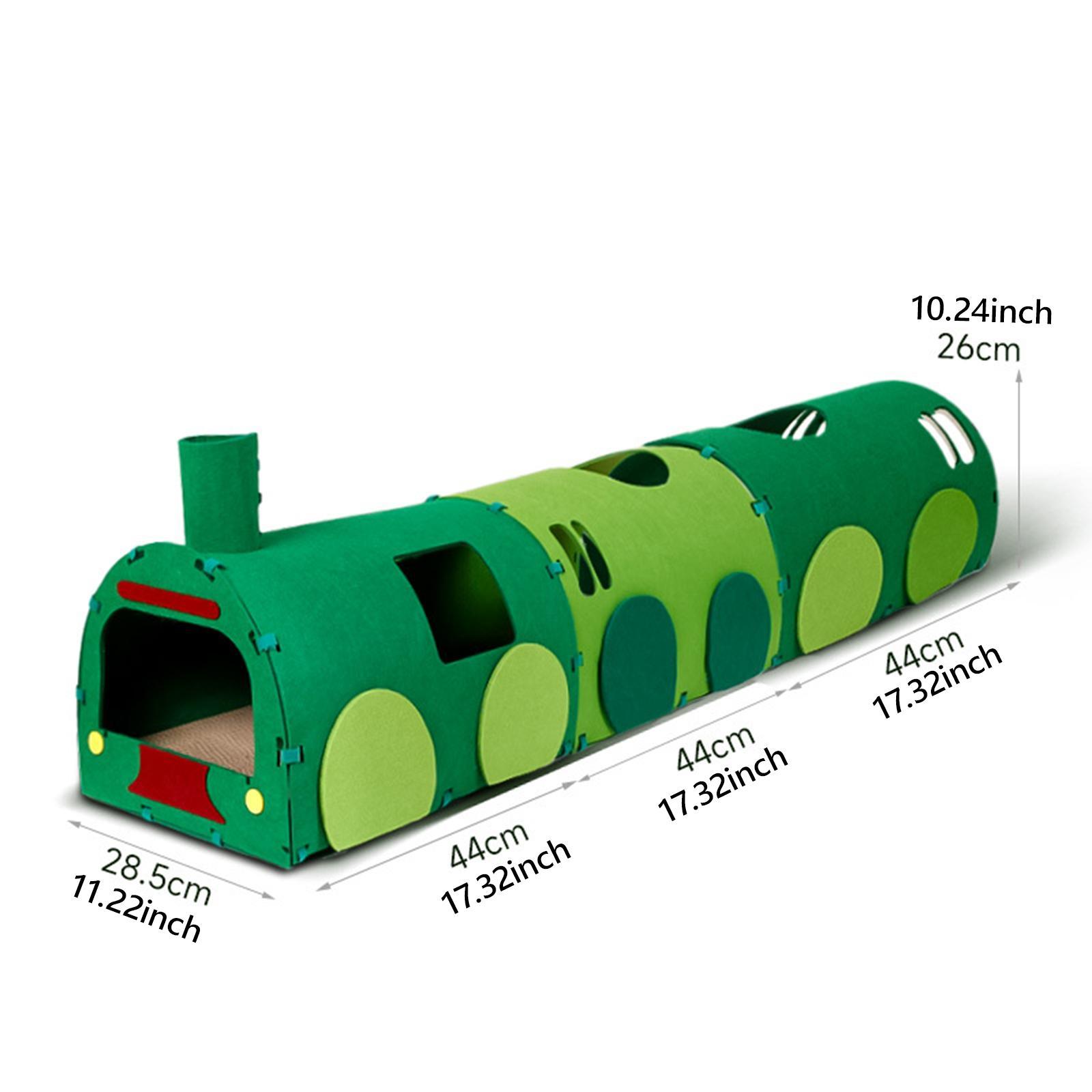 Cat Tunnel Cat Bed Scratch Res - Cat Tunnel Toy 评论和价格