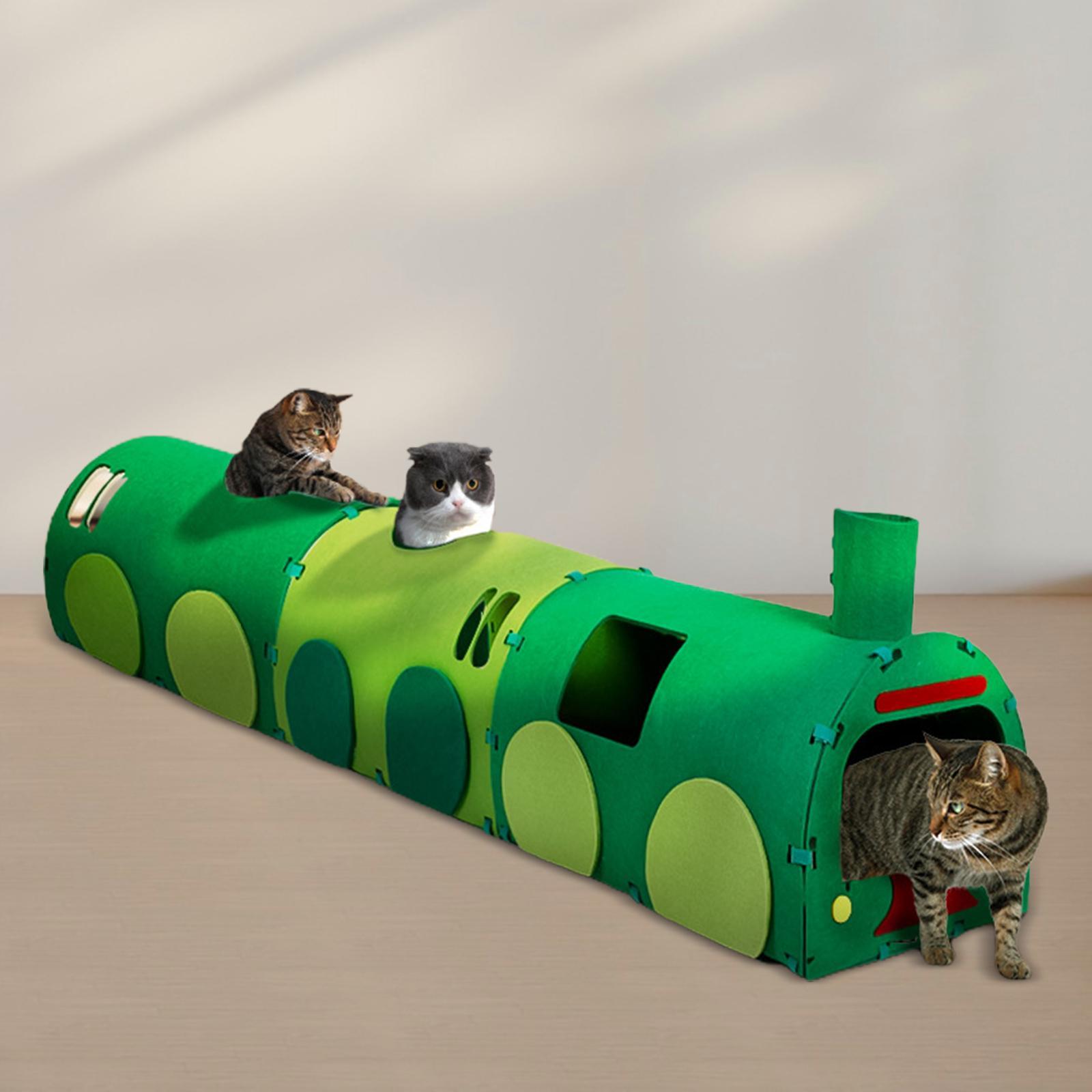 Cat Tunnel Cat Bed Scratch Res - Cat Tunnel Toy 评论和价格