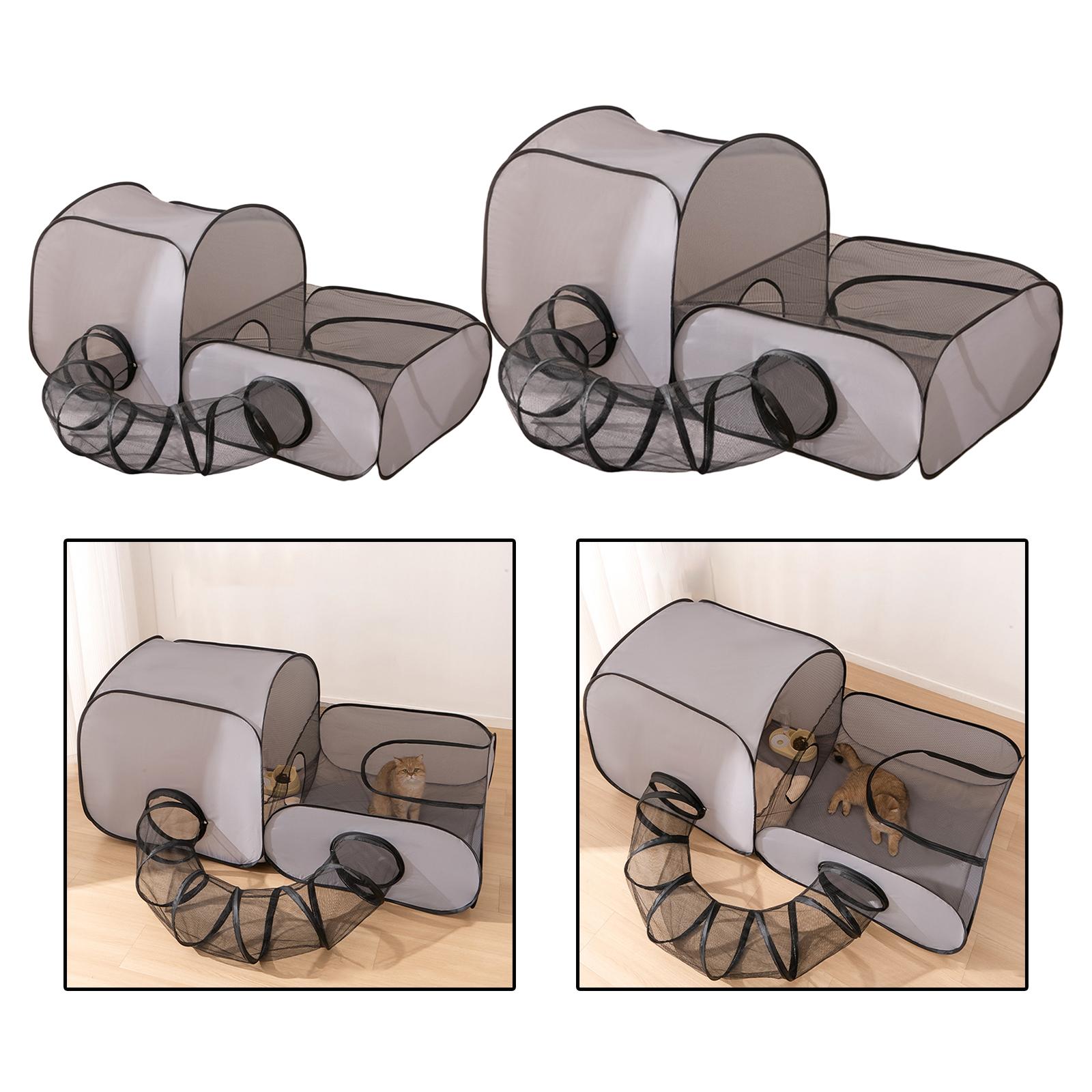 Cat Tube Tunnel Cage House Fol - Cat Tunnel Toy 评论和价格