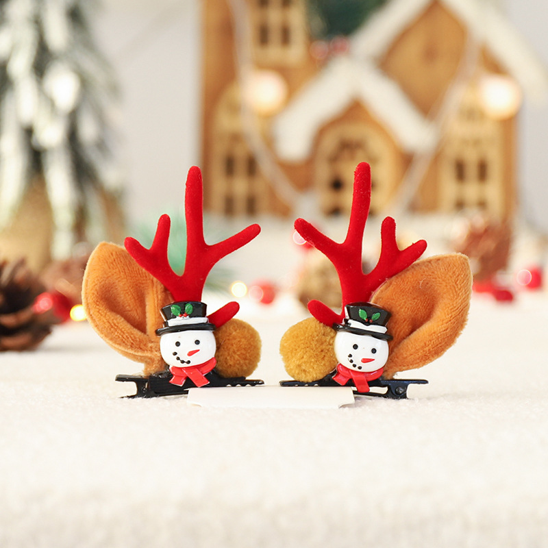 Christmas Pet Kid Girl Hairpin - Pet Supplies York 评论和价格