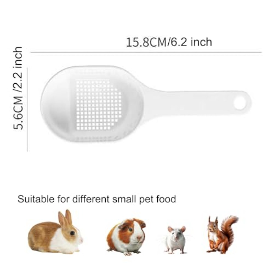 Rabbit Feeder Spoon for Siftin - Rabbit Pellet Feeder 评论和价格