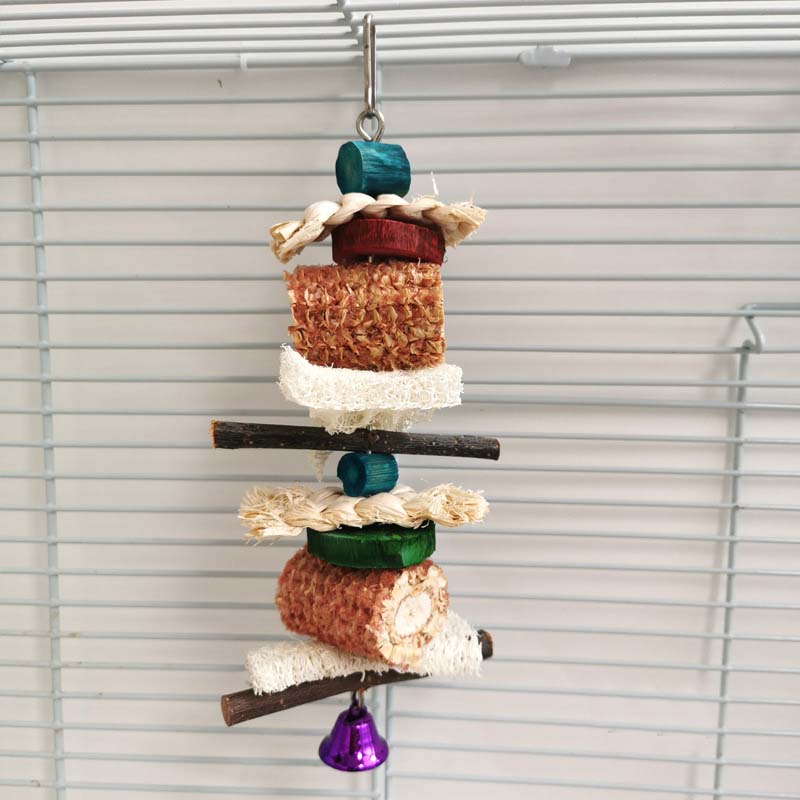 Bird Parrot Chewing Toy Natura - Pet Supplies Login 评论和价格