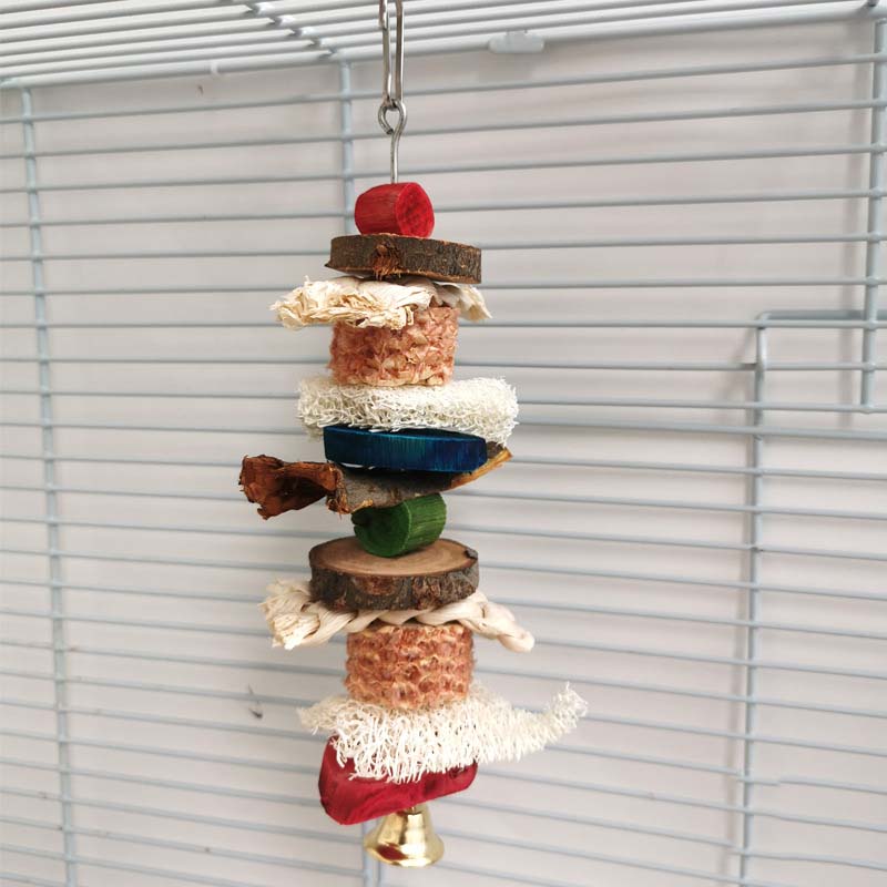 Bird Parrot Chewing Toy Natura - Pet Supplies Login 评论和价格