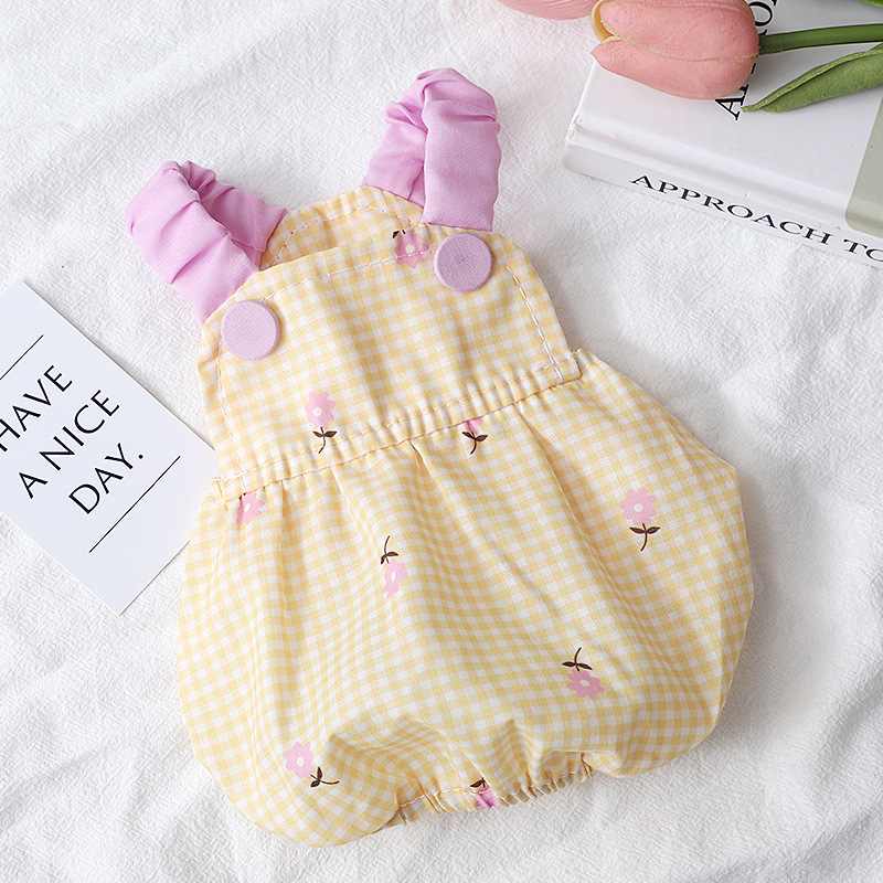 Yellow Flower Pet Dog Dress fo - Pet Supplies York 评论和价格