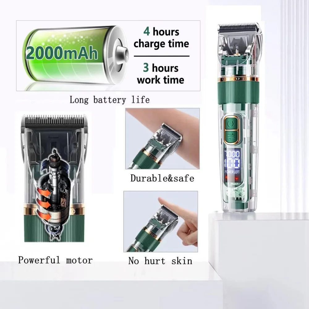 Pet Electric Hair Clipper Dog  - Pet Supplies Grooming Hours 评论和价格