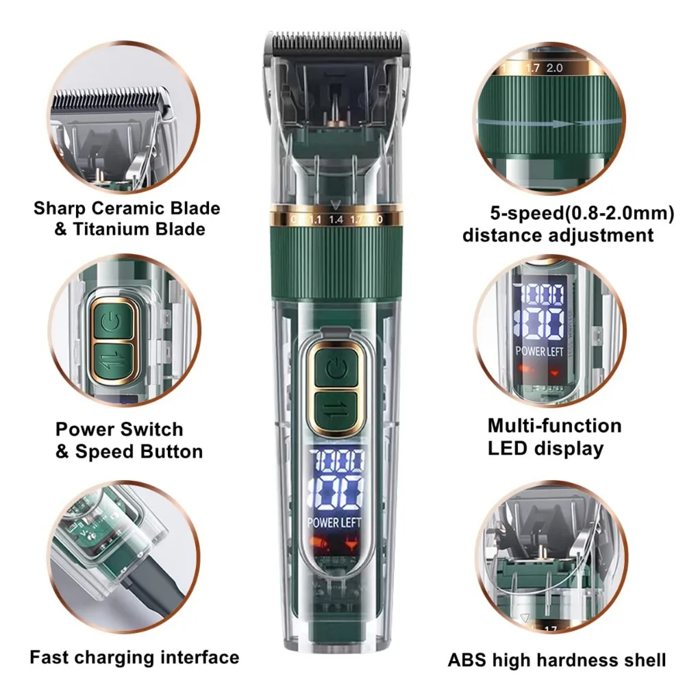 Pet Electric Hair Clipper Dog  - Pet Supplies Grooming Hours 评论和价格