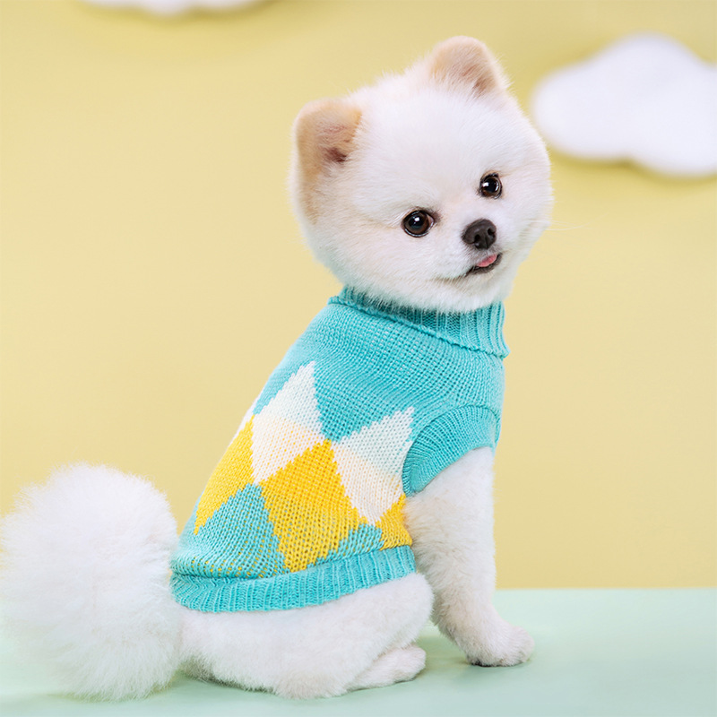 Medium Knitted Dog Sweater for - Pet Supplies York 评论和价格
