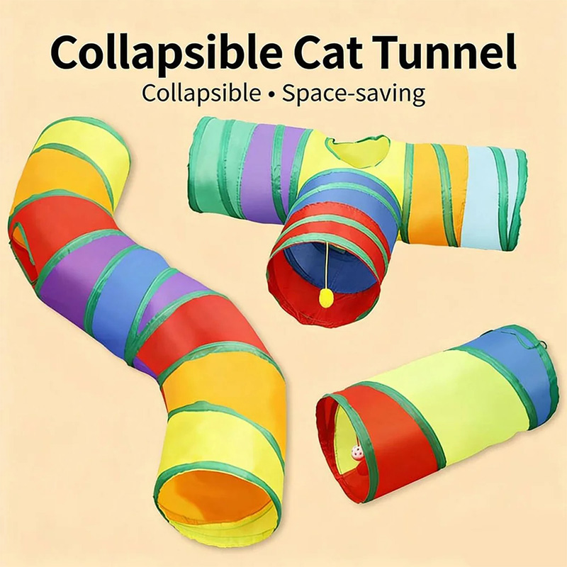 Cat Tunnel Pet Tube Collapsibl - Cat Tunnel Toy 评论和价格