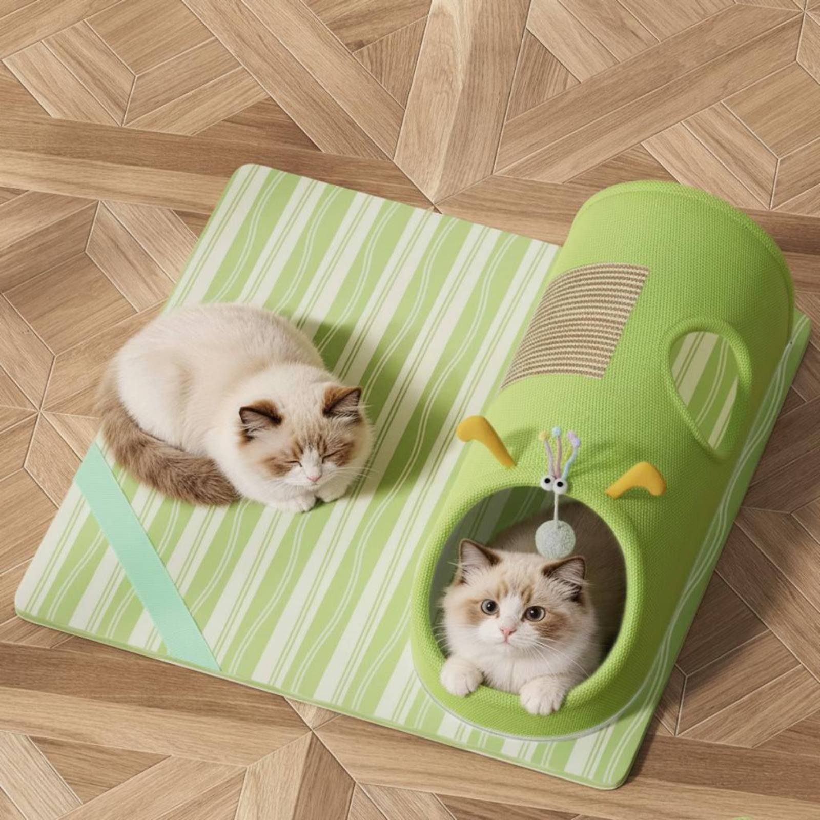 Feline Scratcher Tunnel Dangli - Cat Tunnel Toy 评论和价格